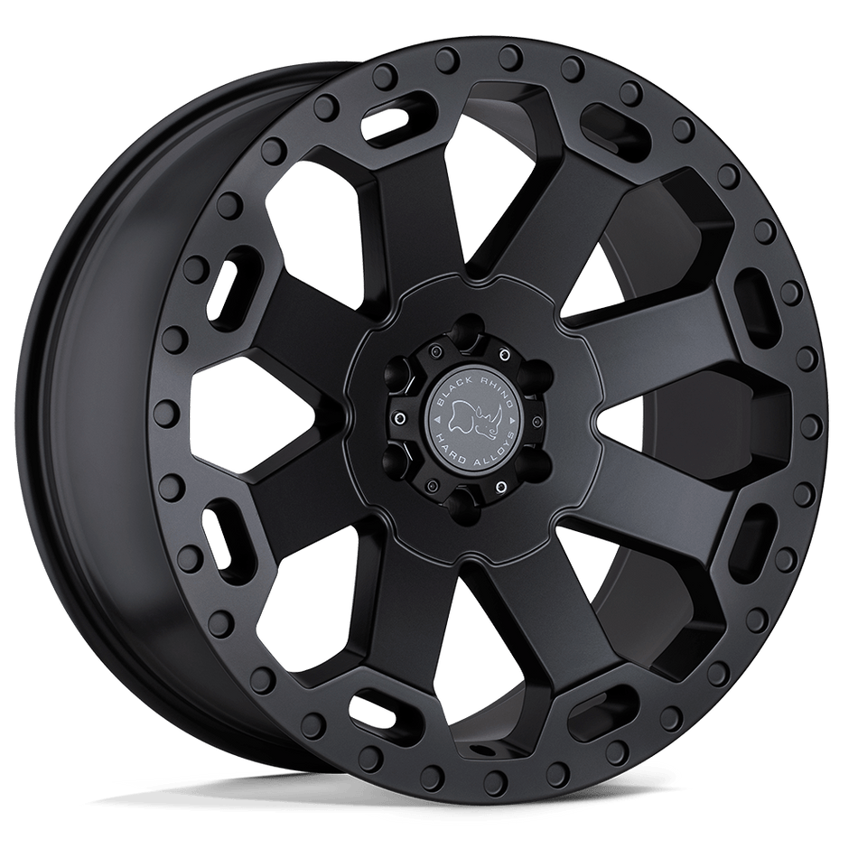Black Rhino Hard Alloys WARLORD Matte Black Wheel