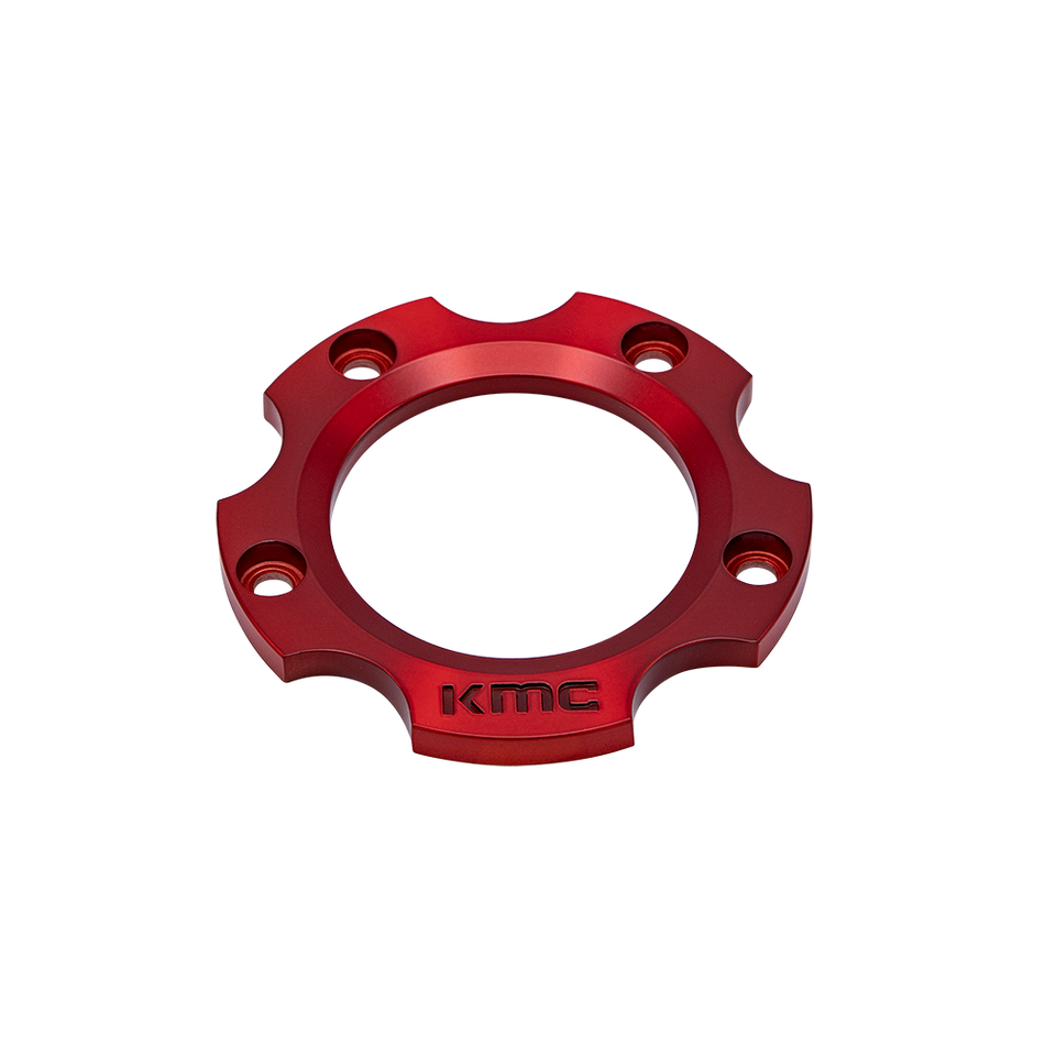 KS CAP RING 5X4.5 - ANODIZED RED