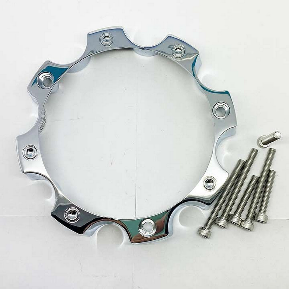 CAP SPACER 8X6.5/170/180 LUG - CHROME