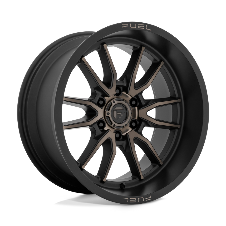 Fuel 1PC D762 CLASH Matte Black Double Dark Tint Wheel