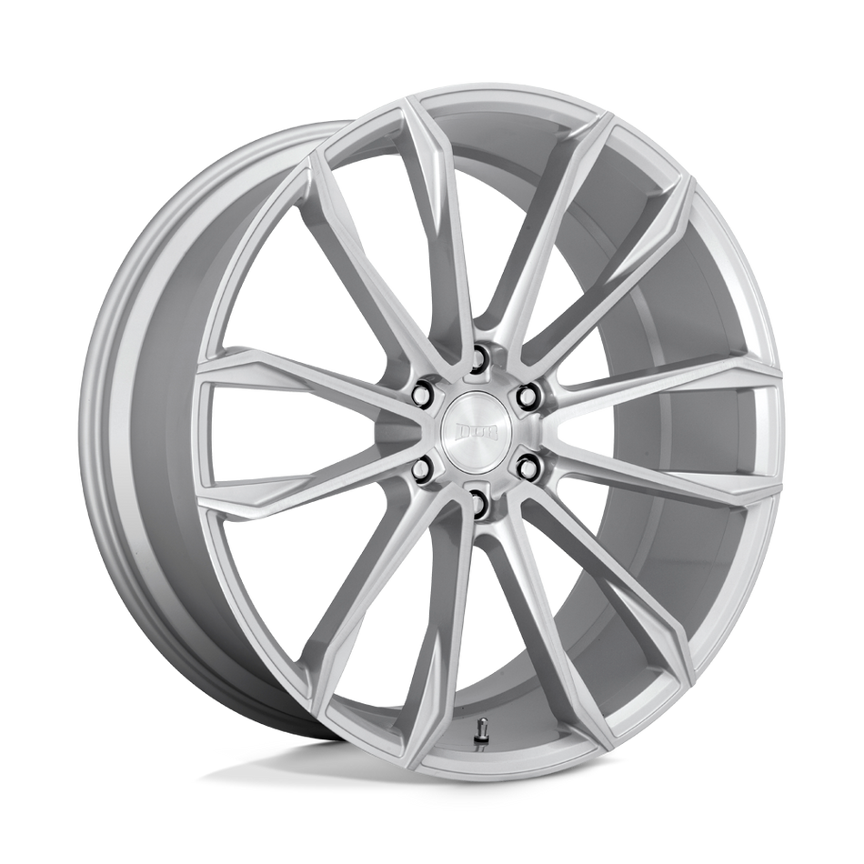 DUB 1PC S248 CLOUT Gloss Silver Brushed Wheel
