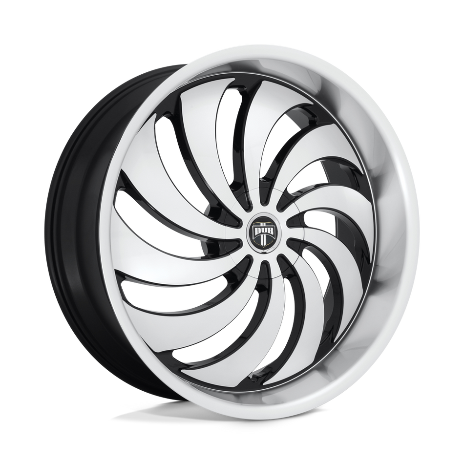 DUB 1PC S243 COJONES Gloss Black Machined Wheel