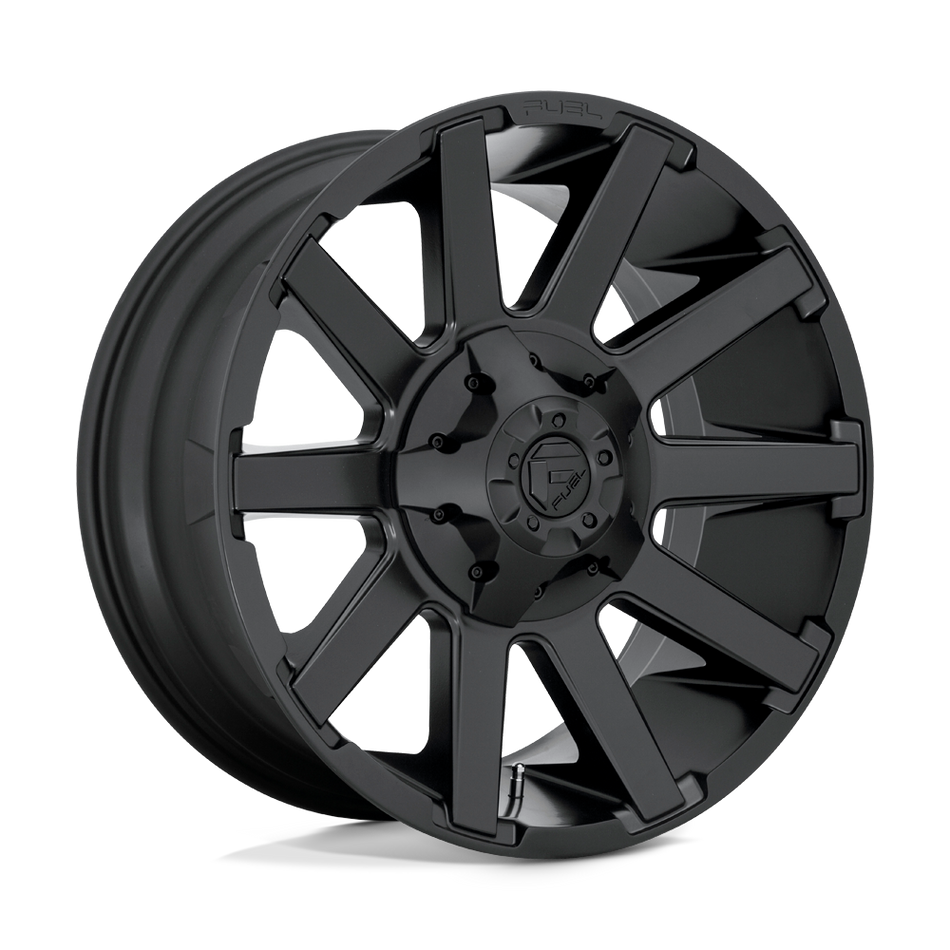 Fuel 1PC D437 CONTRA Satin Black Wheel