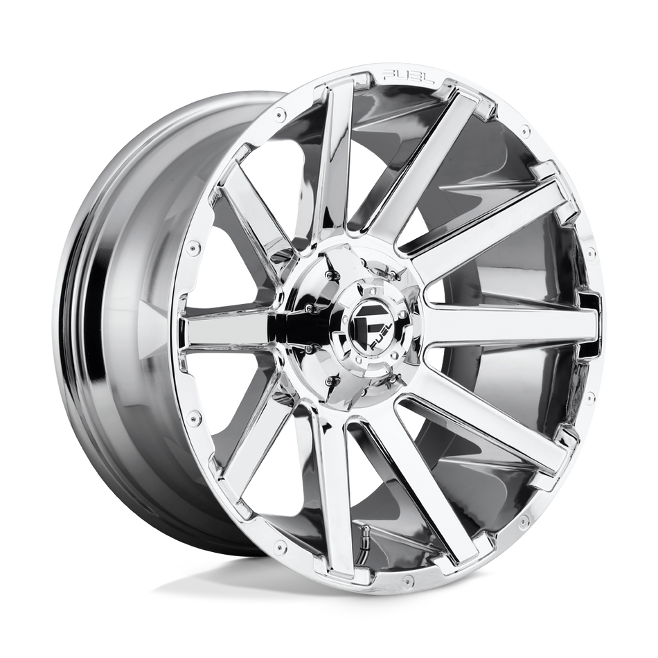 Fuel 1PC D614 CONTRA Chrome Plated Wheel