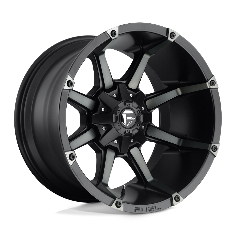 Fuel 1PC D556 COUPLER Matte Black Double Dark Tint Wheel
