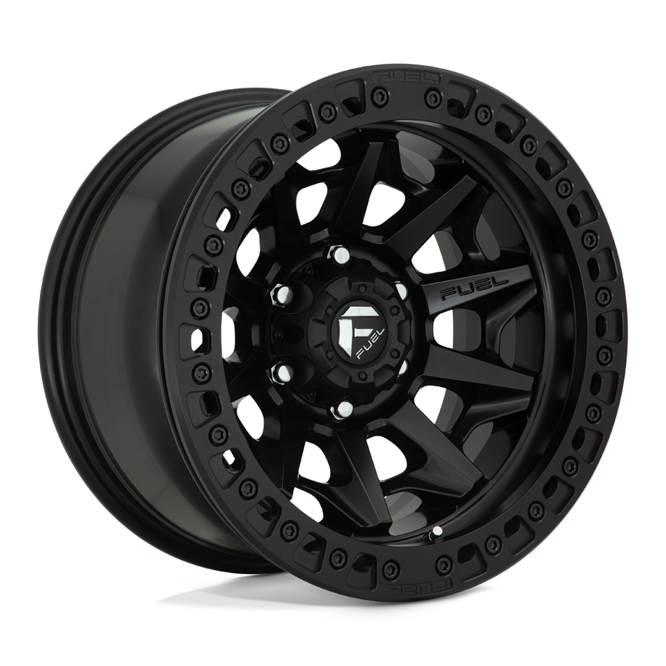 Fuel 1PC D114 COVERT BEADLOCK Matte Black Wheel