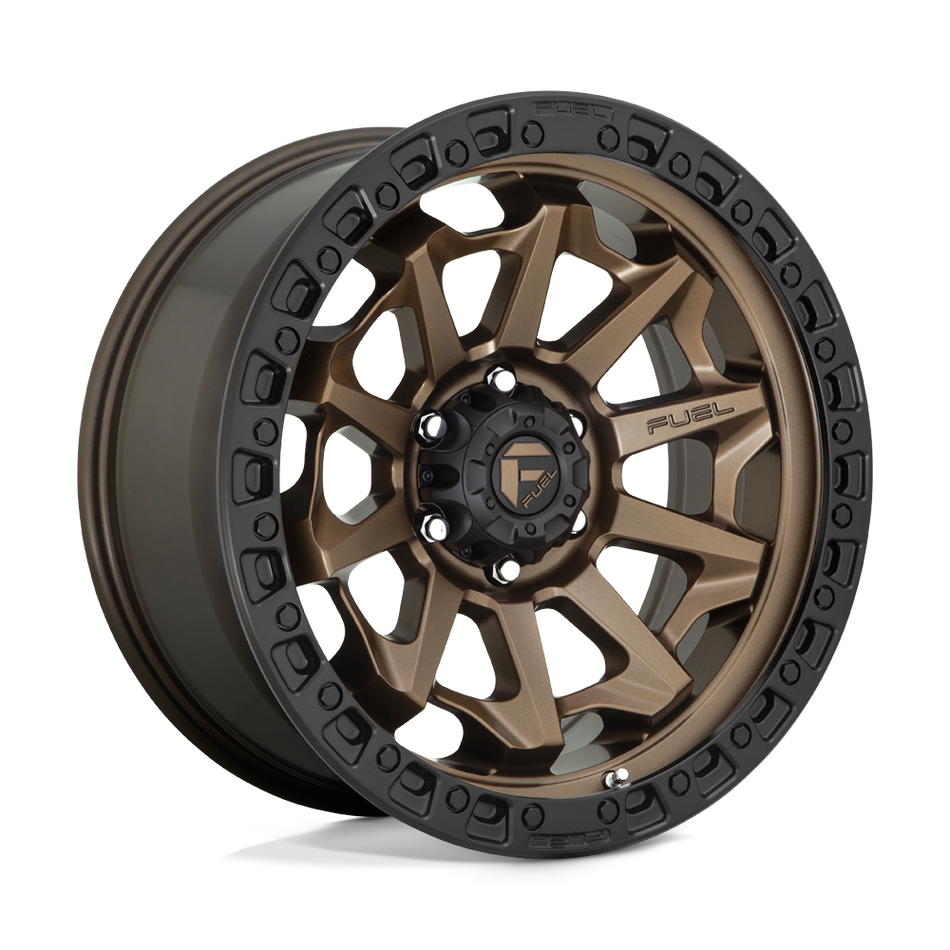 Fuel 1PC D696 COVERT Matte Bronze Black Bead Ring Wheel