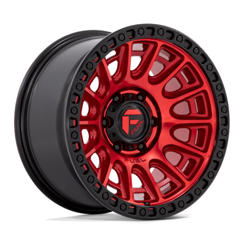 Fuel 1PC D834 CYCLE CANDY RED W/ BLACK RING