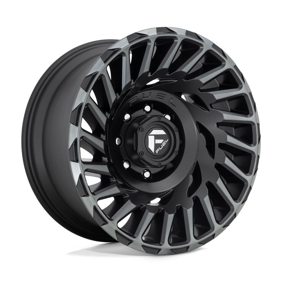 Fuel 1PC D683 CYCLONE Matte Machined Double Dark Tint Wheel