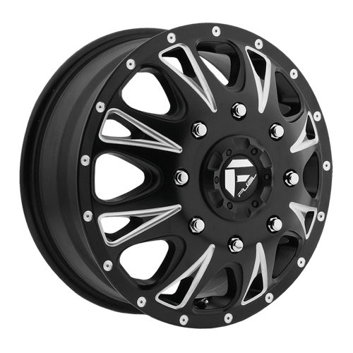 Fuel 1PC D513 THROTTLE MATTE BLACK MILLED