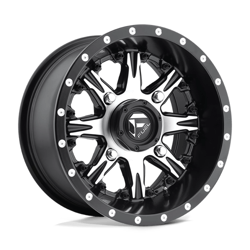 Fuel UTV D541 NUTZ UTV MATTE BLACK MACHINED