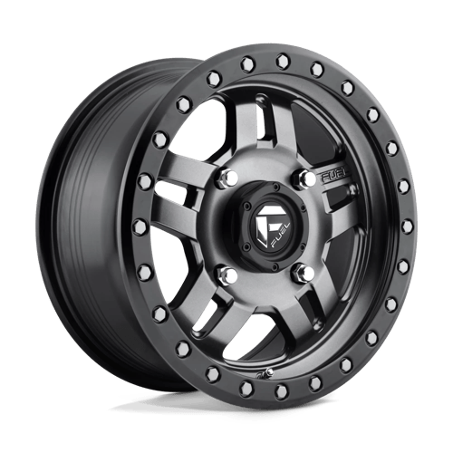 Fuel UTV D557 ANZA UTV MATTE GUNMETAL BLACK BEAD RING