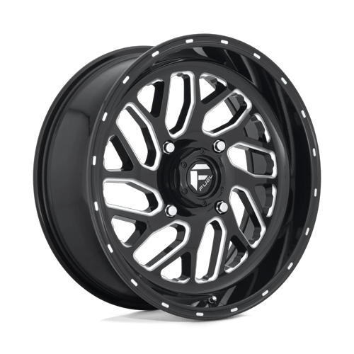 Fuel UTV D581 TRITON UTV GLOSS BLACK MILLED