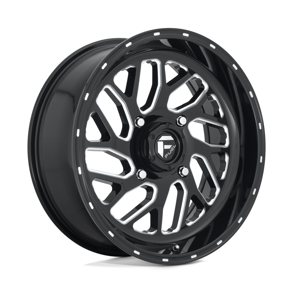 Fuel UTV D581 TRITON Gloss Black Milled Wheel