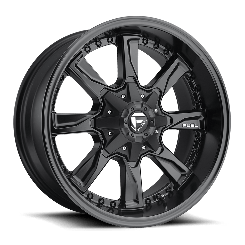 Fuel 1PC D604 HYDRO Matte Black Wheel