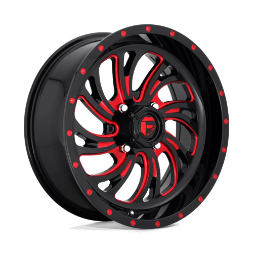 Fuel UTV D642 KOMPRESSOR UTV GLOSS BLACK W/ RED TINT