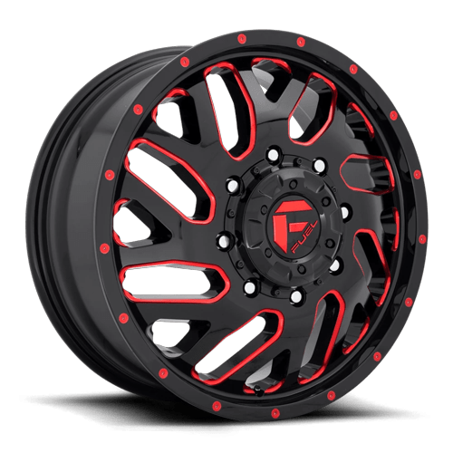 Fuel 1PC D656 TRITON GLOSS BLACK W/ RED TINT