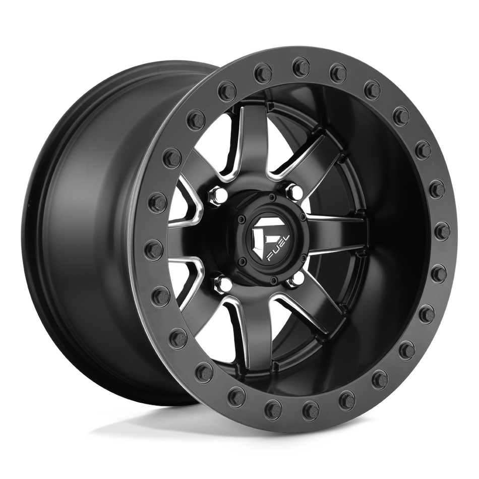 Fuel UTV D928 MAVERICK BEADLOCK Matte Black Wheel