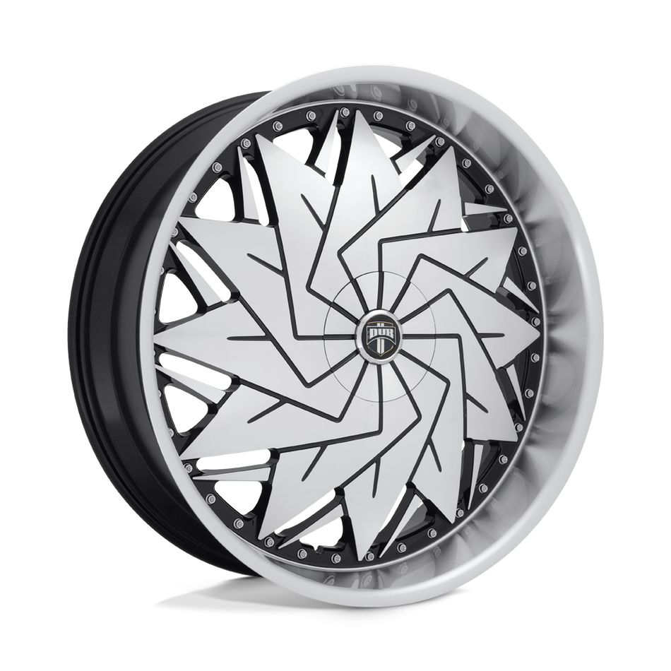 DUB 1PC S234 DAZR Gloss Black Machined Wheel