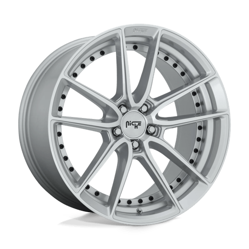 Niche 1PC M221 DFS GLOSS SILVER MACHINED