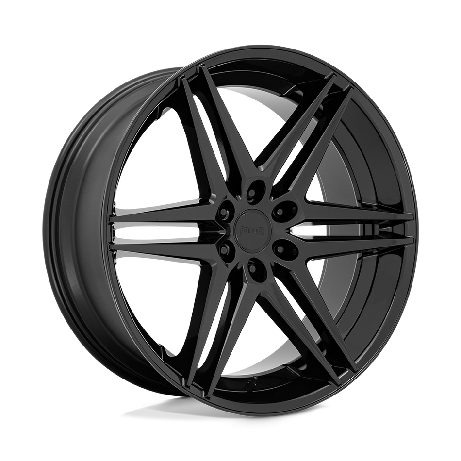 DUB 1PC S268 DIRTY DOG All Glossy Black Wheel