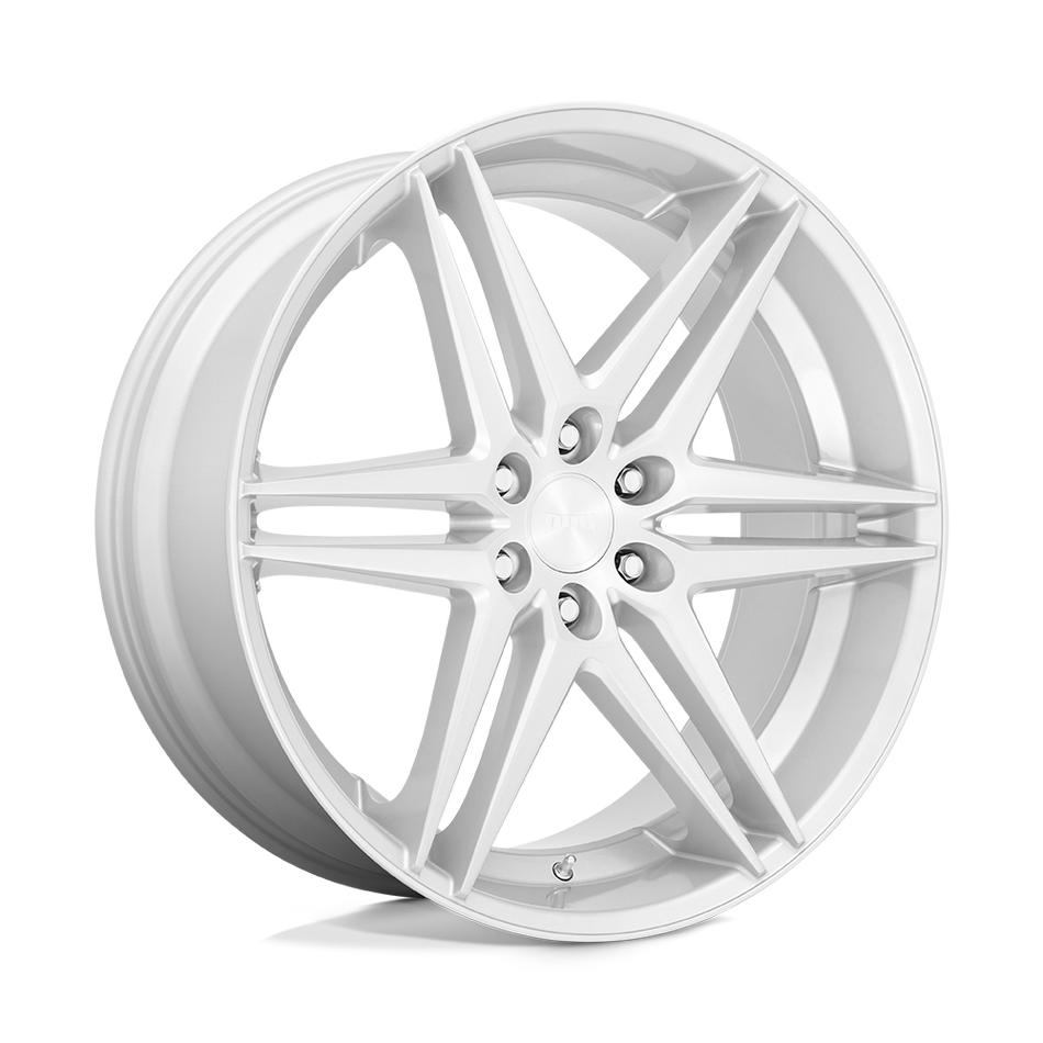 DUB 1PC S270 DIRTY DOG Silver With Brushed Face Wheel