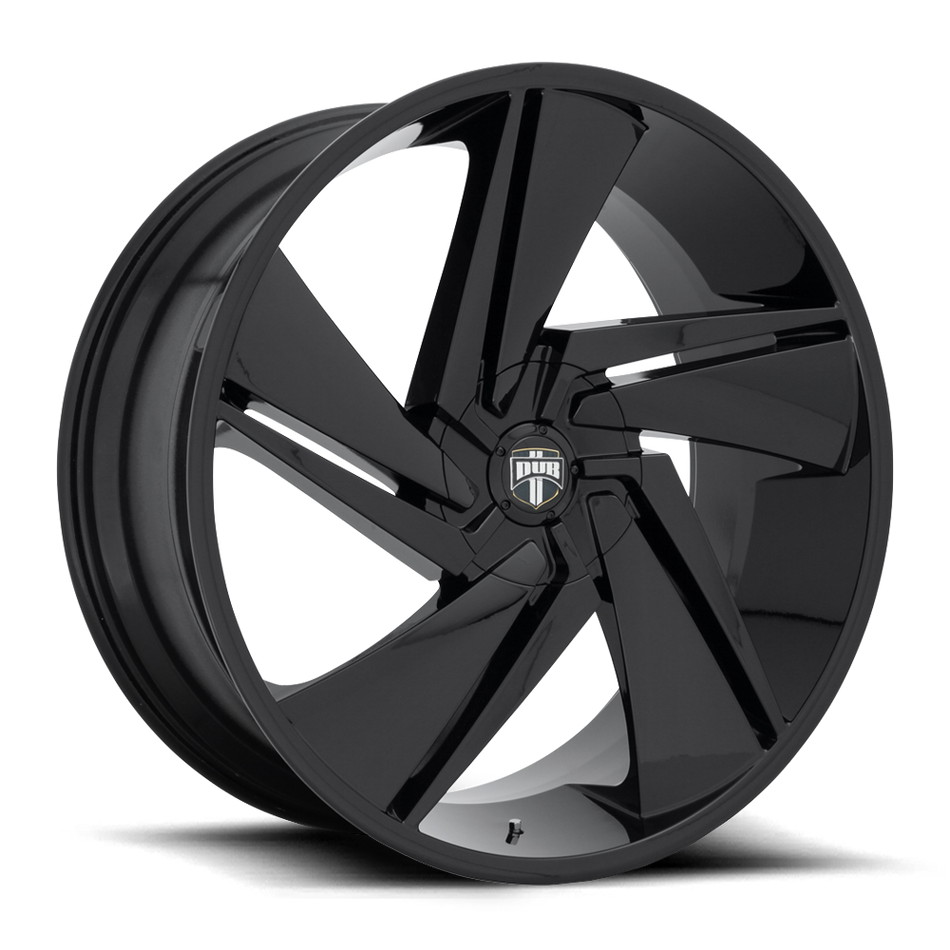 DUB 1PC S247 FADE Gloss Black Wheel