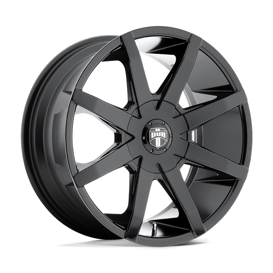 DUB 1PC S110 PUSH Gloss Black Wheel