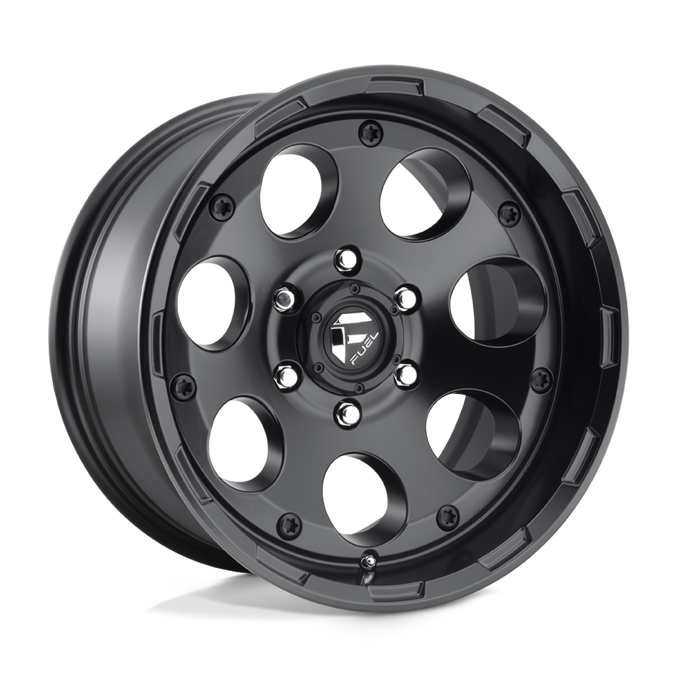 Fuel 1PC D608 ENDURO Matte Black Wheel
