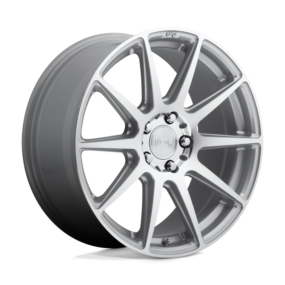 Niche 1PC M146 ESSEN Gloss Silver Machined Wheel