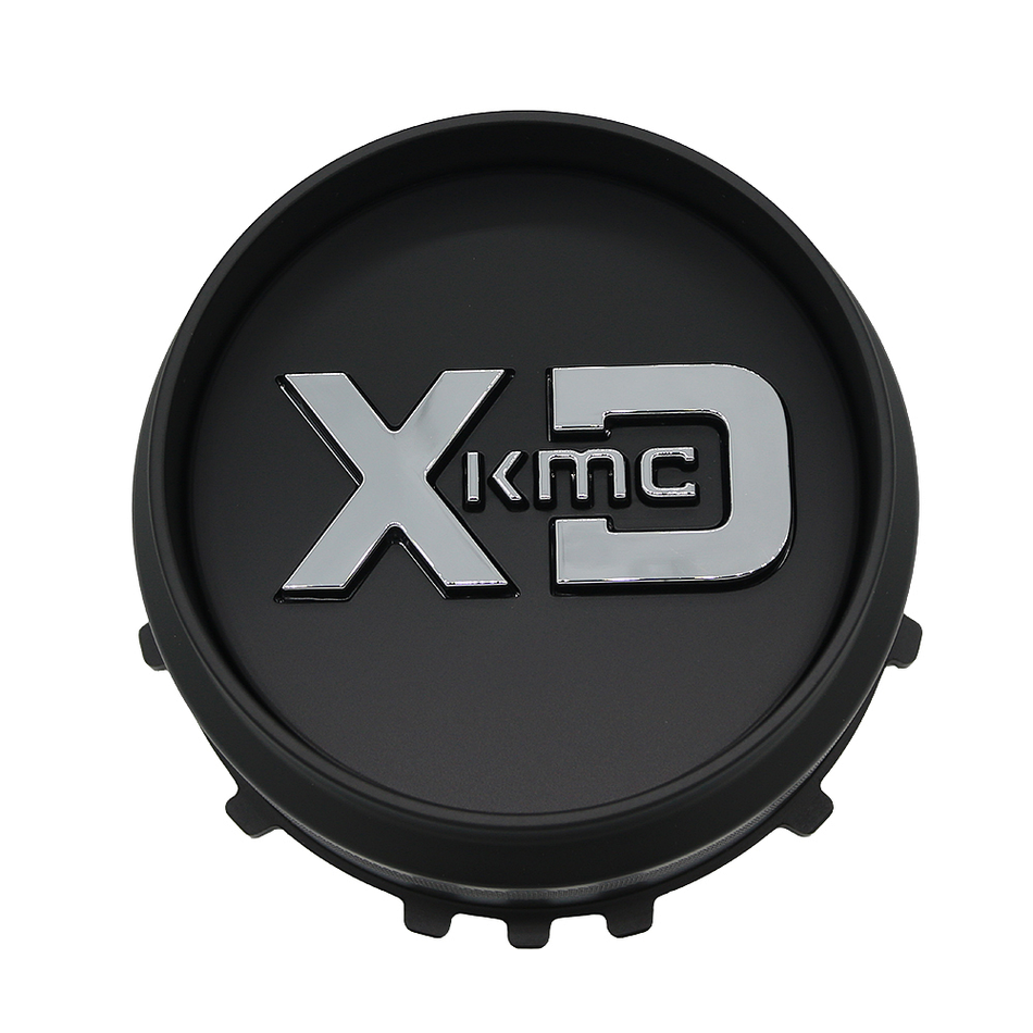 XDS FORGED 6X135 ALUM CTR PC S-BLK LOGO2
