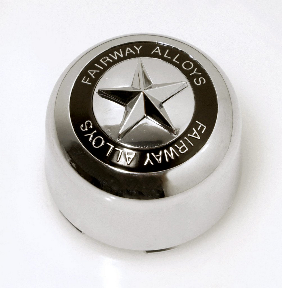 FA STAR CAP - POP IN STYLE - CHROME