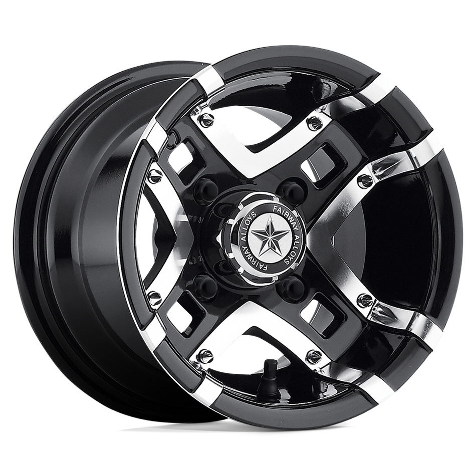 Fairway Alloys FA123 PRESTIGE Gloss Black Machined Wheel