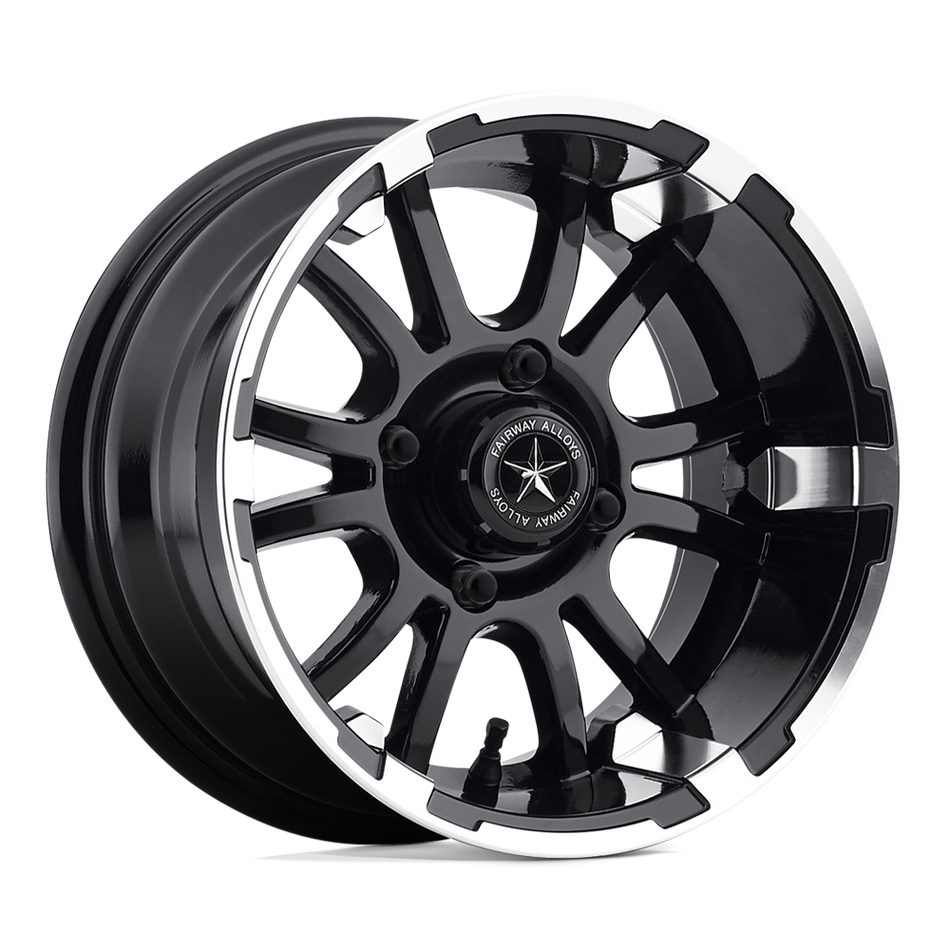 Fairway Alloys FA132 SIXER Machined Matte Black Wheel