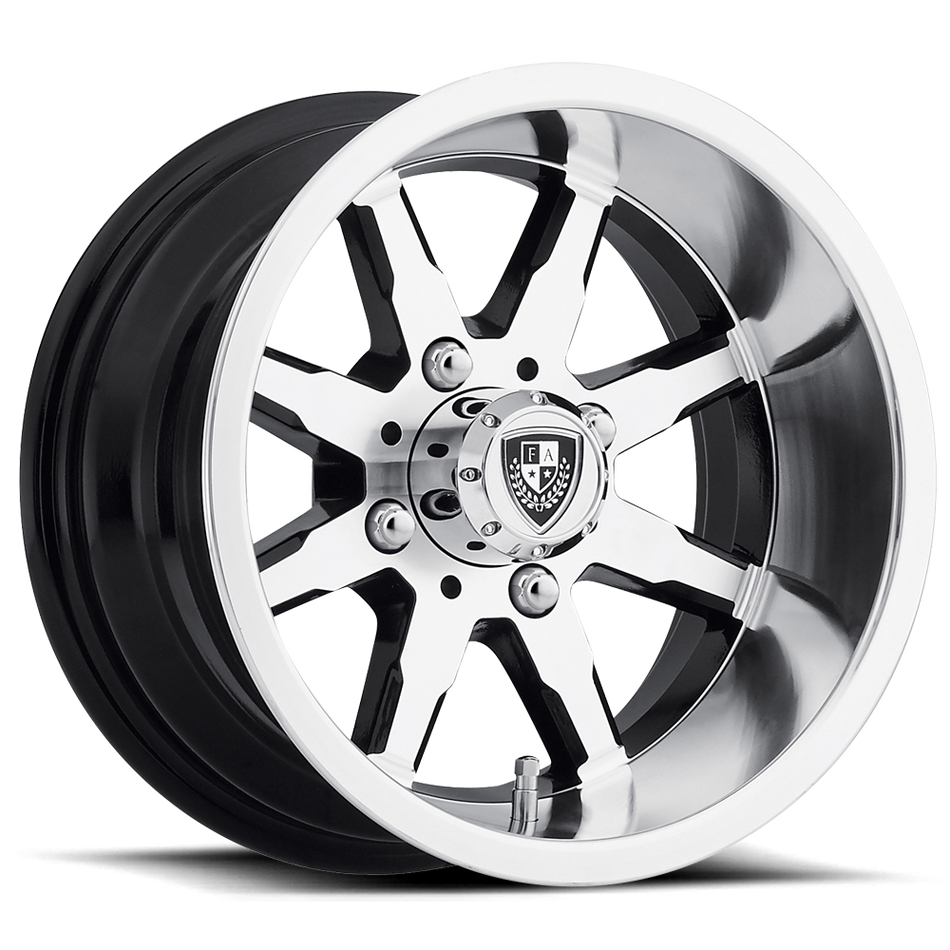 Fairway Alloys FA142 SHIFT Machined Gloss Black Wheel