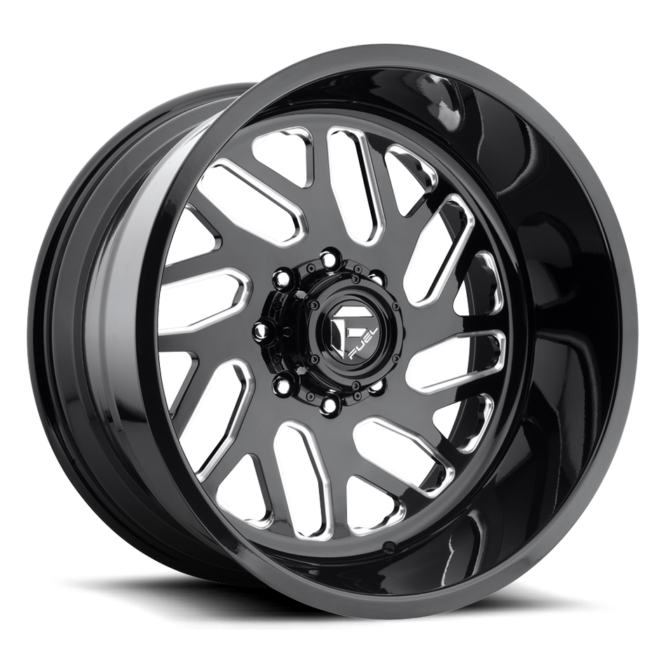 Fuel Mono DD29 FF29 Gloss Black Milled Wheel