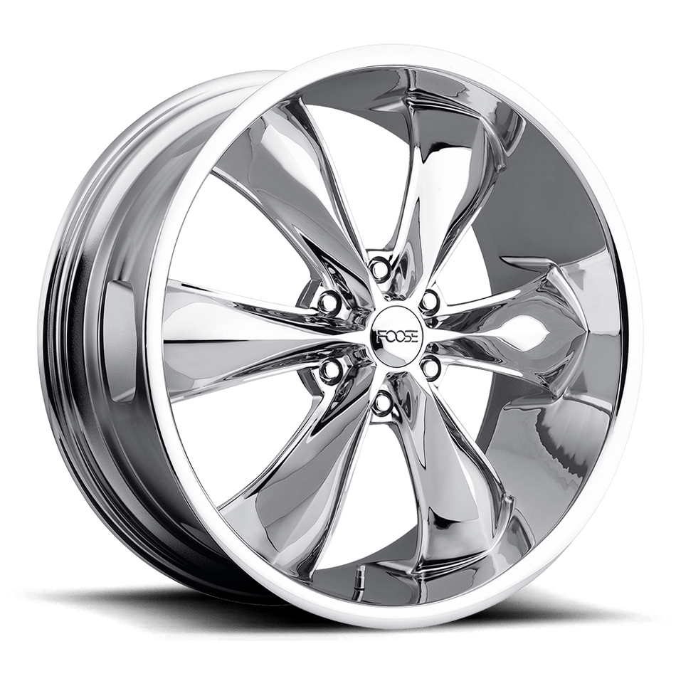 Foose 1PC F137 LEGEND SIX Chrome Plated Wheel