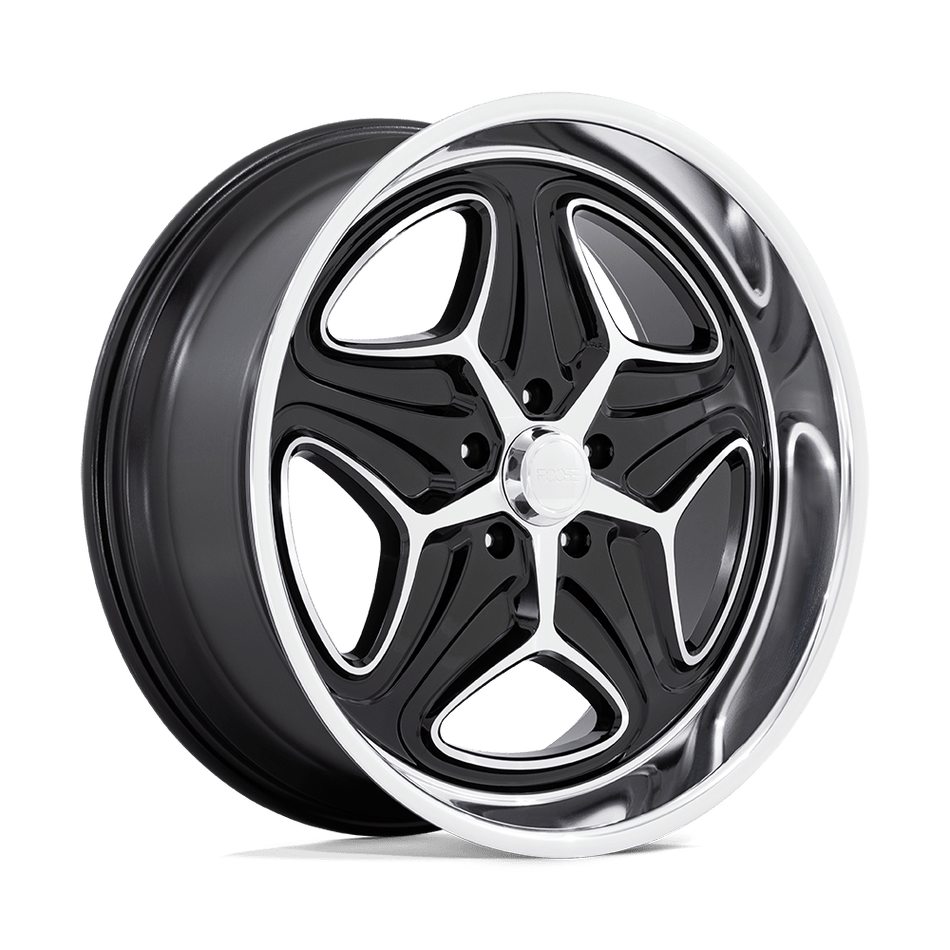 Foose 1PC F171 MERLOT Gloss Black Machined Wheel