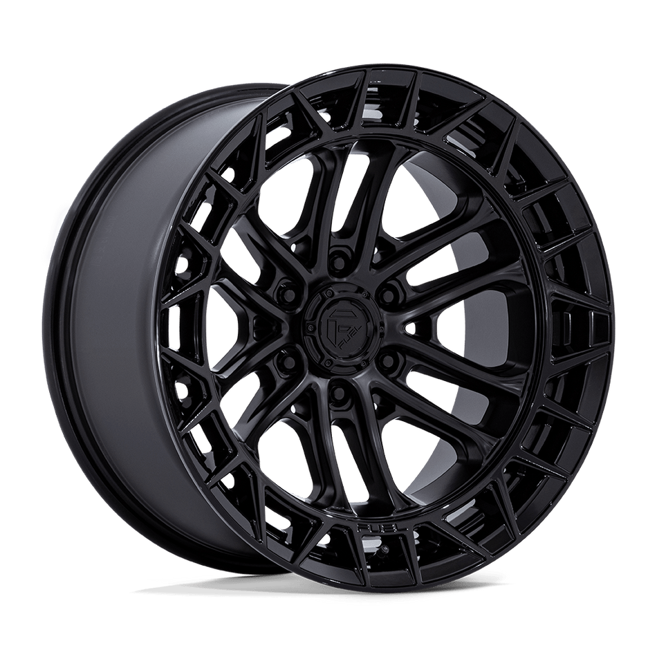 Fuel 1PC FC874 CELSIUS Matte Black W/ Gloss Black Lip Wheel