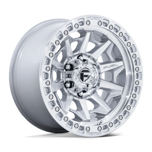 Fuel 1PC D883 COVERT SILVER W/ MACHINED FACE