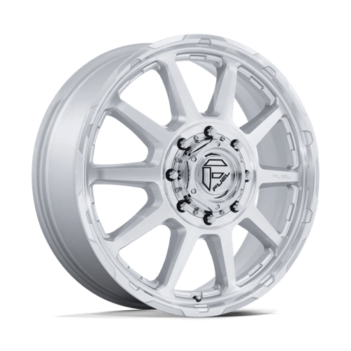 Fuel 1PC D912 CIRCUIT DUALLY GLOSS SILVER W/ MACHINED FACE