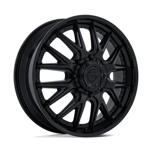Fuel 1PC D406 CATALYST DUALLY MATTE BLACK W/ GLOSS BLACK LIP