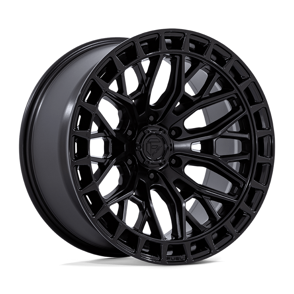 Fuel 1PC FC869 SIGMA Blackout W/ Gloss Black Lip Wheel