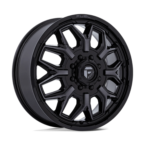 Fuel 1PC D875 FLUX DUALLY GLOSS BLACK BRUSHED FACE W/ GRAY TINT