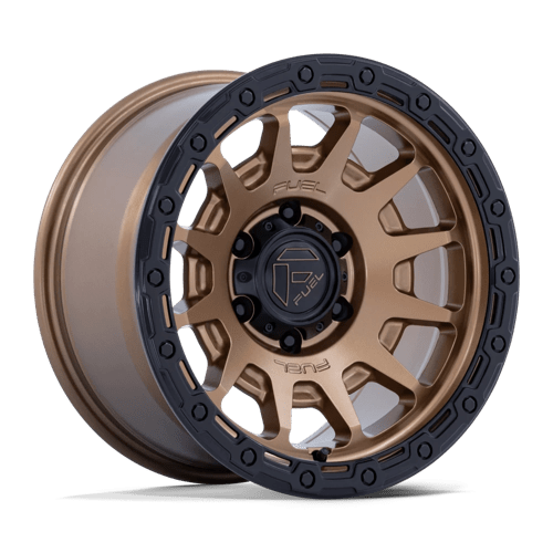 Fuel 1PC FC884 FORTRESS MATTE BRONZE W/ GLOSS BLACK LIP