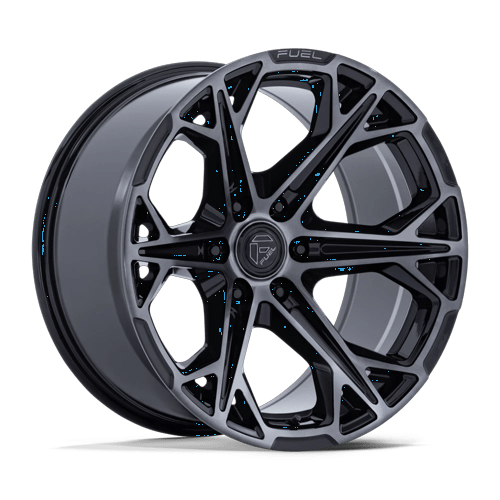 Fuel 1PC FC886 HAMMERHEAD GLOSS BLACK DARK TINTED CLEAR
