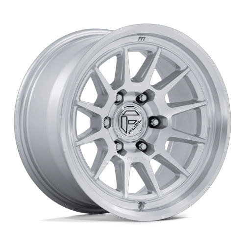 Fuel 1PC FC902 SPUR GLOSS SILVER W/ MACHINED FACE
