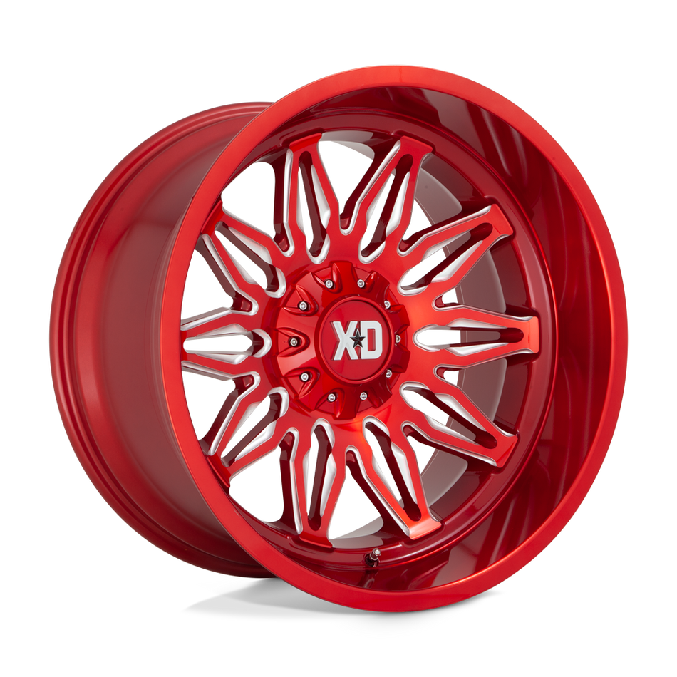 XD XD859 GUNNER Candy Red Milled Wheel