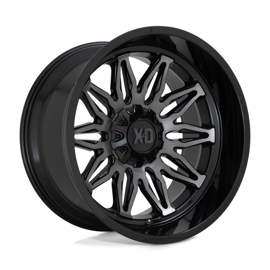 XD XD859 GUNNER Gloss Black Machined With Gray Tint Wheel