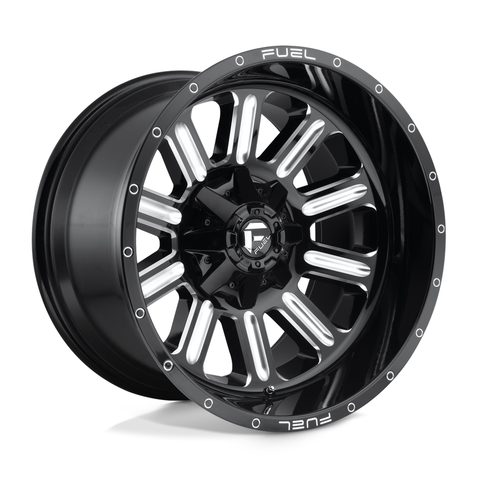 Fuel 1PC D620 HARDLINE Gloss Black Milled Wheel